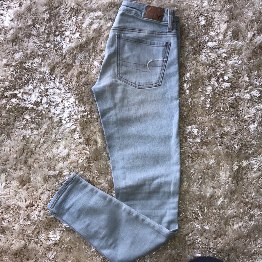 Light wash AE jegging